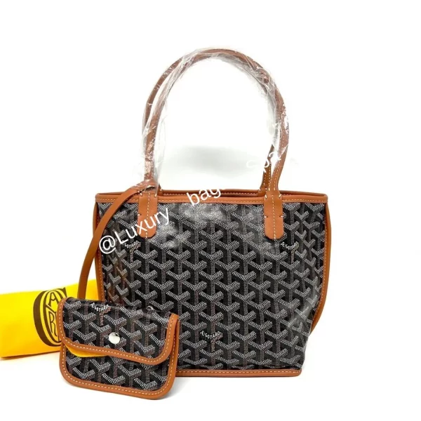 Goyard anjou mini blacktan dc24Goyard anjou mini blacktan dc24