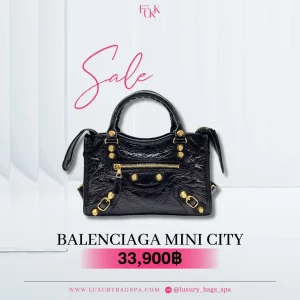 ร้านขายกระเป๋าแบรนด์เนมมือสอง กระเป๋าแบรนด์เนมมือสอง กระเป๋า Balenciaga mini city มือสอง