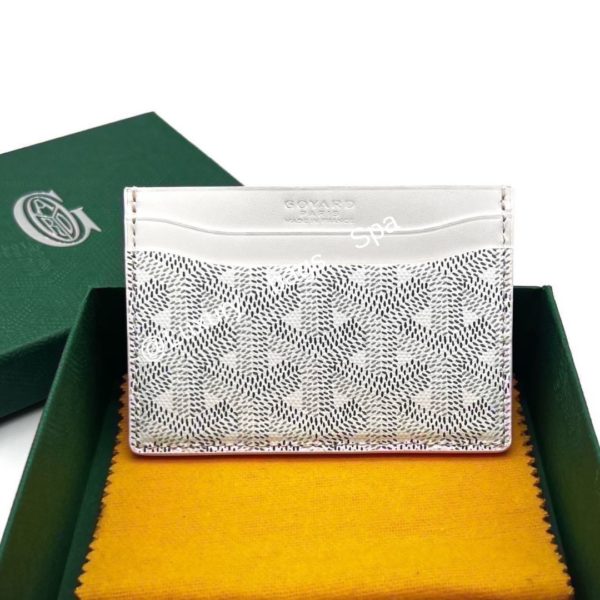 ร้านขายกระเป๋าแบรนด์เนมมือสอง กระเป๋าแบรนด์เนมมือสอง กระเป๋า Goyard Card holder fullset copy rec มือสอง