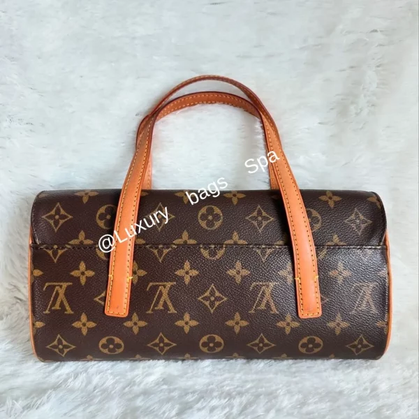 ร้านขายกระเป๋าแบรนด์เนมมือสอง กระเป๋าแบรนด์เนมมือสอง กระเป๋า Louis Vuitton Sonatine Handbag Monogram มือสอง