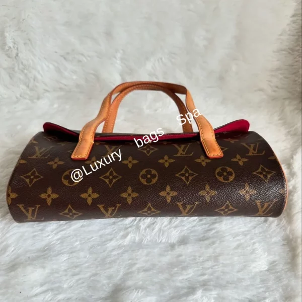 ร้านขายกระเป๋าแบรนด์เนมมือสอง กระเป๋าแบรนด์เนมมือสอง กระเป๋า Louis Vuitton Sonatine Handbag Monogram มือสอง