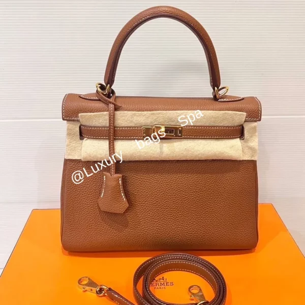 ร้านขายกระเป๋าแบรนด์เนมมือสอง กระเป๋าแบรนด์เนมมือสอง กระเป๋า Hermes Kelly 25 มือสอง